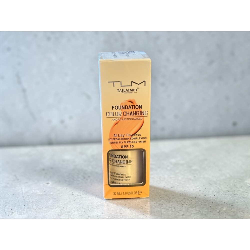 TLMI Tailaimei Professional Color-Adapting Foundation SPF 15 30ml NEW IN BOX